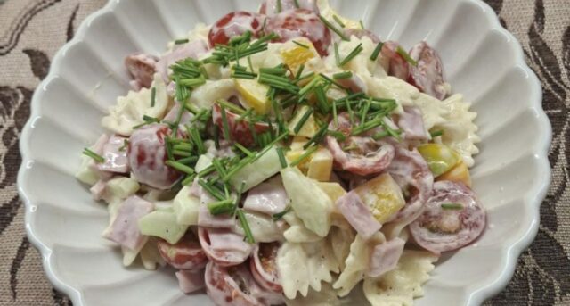 Recept na vynikající salát.